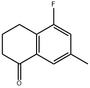 5-fluoro-7-methyl-3,4-dihydronaphthalen-1(2H)-one Structure