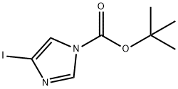 1-Boc-4-iodo-1H-imidazole Structure