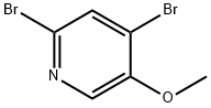 2,4-dibromo-5-methoxylpyridine Structure