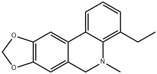 4-Ethyl-5-methyl-5,6-dihydro-[1,3]dioxolo[4,5-j]phenanthridine 구조식 이미지