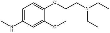 [4-(2-DIETHYLAMINO-ETHOXY)-3-METHOXY-PHENYL]-METHYL-AMINE(WXG01801) 구조식 이미지