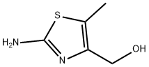 (2-Amino-5-methylthiazol-4-yl)methanol 구조식 이미지