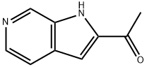 1-(1H-pyrrolo[2,3-c]pyridin-2-yl)ethanone 구조식 이미지