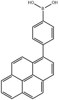 4-(1-Pyrenyl)phenylboronic Acid 구조식 이미지