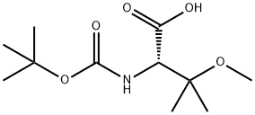 (S)-2-((tert-butoxycarbonyl)amino)-3-methoxy-3-methylbutanoicacid Structure