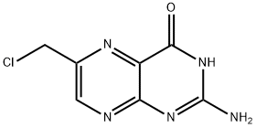 2-Amino-6-(chloromethyl)-4(3H)-pteridinone Structure