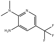5-(trifluoromethyl)-N2,N2-dimethylpyridine-2,3-diamine Structure