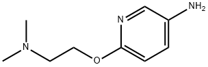 6-[2-(DIMETHYLAMINO)ETHOXY]PYRIDIN-3-AMINE Structure