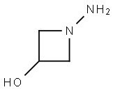 3-Azetidinol, 1-amino- Structure