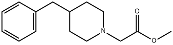 methyl 2-(4-benzylpiperidin-1-yl)acetate Structure