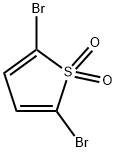 2,5-디브로모티오펜1,1-디옥사이드 구조식 이미지