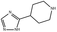 4-(1H-1,2,4-triazol-5-yl)Piperidine Structure