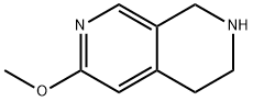 1,2,3,4-tetrahydro-6-methoxy-2,7-Naphthyridine Structure
