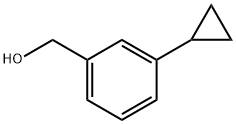 Benzenemethanol, 3-cyclopropyl- Structure