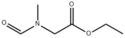 Glycine, N-formyl-N-methyl-, ethyl ester Structure