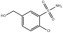 2-chloro-5-(hydroxymethyl)Benzenesulfonamide Structure