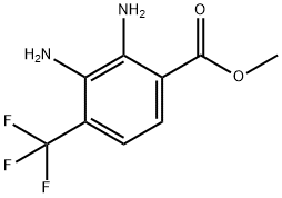 methyl 2,3-diamino-4-(trifluoromethyl)benzoate 구조식 이미지