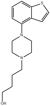 4-(4-benzo[b]thiophen-4-yl-piperazin-1-yl)butan-1-ol 구조식 이미지