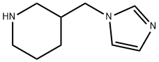 3-(1H-이미다졸-1-일메틸)피페리딘3HCl 구조식 이미지