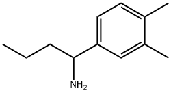 1-(3,4-DIMETHYLPHENYL)BUTYLAMINE Structure