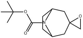 tert-butyl 8-azaspiro[bicyclo[3.2.1]octane-3,2'-oxirane]-8-carboxylate 구조식 이미지