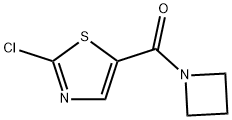 Azetidin-1-yl(2-chlorothiazol-5-yl)methanone 구조식 이미지