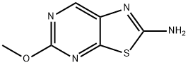 5-methoxy-Thiazolo[5,4-d]pyrimidin-2-amine 구조식 이미지