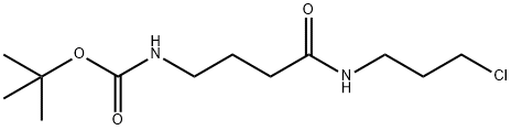 tert-butyl (4-((3-chloropropyl)amino)-4-oxobutyl)carbamate(WXG01289) Structure