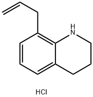 8-allyl-1,2,3,4-tetrahydroquinoline hydrochloride Structure