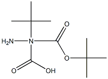 tert-butyl N-amino-N-[(2-methylpropan-2-yl)oxycarbonyl]carbamate Structure