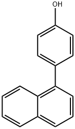 4-(1-naphthalenyl)phenol Structure