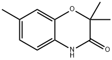 2,2,7-trimethyl-2H-1,4-benzoxazin-3(4H)-one Structure
