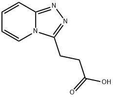 3-([1,2,4]triazolo[4,3-a]pyridin-3-yl)propanoic acid Structure