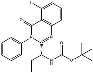 936025-37-5 (R)-tert-Butyl (1-(5-fluoro-4-oxo-3-phenyl-3,4-dihydroquinazolin-2-yl)propyl)carbamate