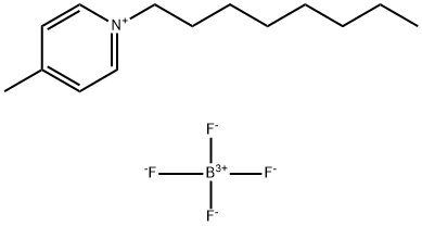 N-옥틸-4-메틸피리디늄테트라플루오로보레이트 구조식 이미지