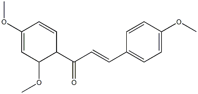 2',4,4'-trimethoxydihydrochalcone Structure