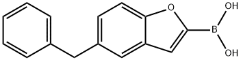 5-benzylbenzofuran-3-ylboronic acid 구조식 이미지