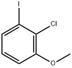 Benzene, 2-chloro-1-iodo-3-methoxy- 구조식 이미지