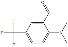 2-(dimethylamino)-5-(trifluoromethyl)benzaldehyde 구조식 이미지