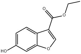 ethyl 6-hydroxybenzofuran-3-carboxylate Structure