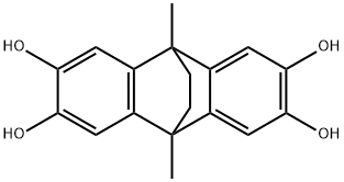 9,10-dimethyl-9,10-dihydro-9,10-ethanoanthracene-2,3,6,7-tetraol Structure