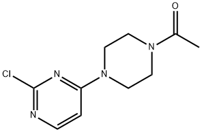 1-(4-(2-chloropyrimidin-4-yl)piperazin-1-yl)ethanone Structure