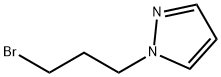 1-(3-Bromopropyl)pyrazole 구조식 이미지