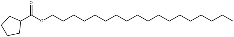 Cyclopentanecarboxylic acid Structure