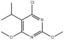 4-chloro-5-isopropyl-2,6-dimethoxypyrimidine 구조식 이미지