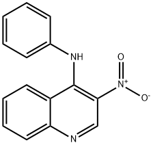N-benzyl-3-nitroquinolin-4-amine Structure