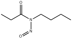 N-Butyl-N-nitrosopropionamide Structure