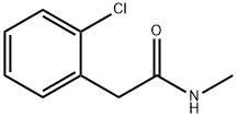 2-(2-Chlorophenyl)-N-Methylacetamide Structure