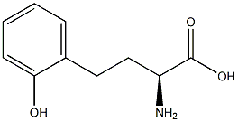 (S)-2-amino-4-(2-hydroxyphenyl)butanoic acid 구조식 이미지