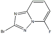 2-Bromo-5-fluoro-[1,2,4]triazolo[1,5-a]pyridine Structure